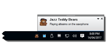 Notification balloon