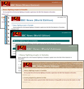 Channel summary templates